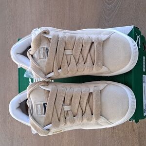 PUMA Suede XL - Color: Putty - warm white - Size: 10